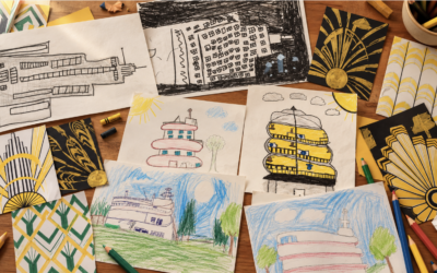 Pequeños arquitectos, grandes miradas: el Art Déco llega a las infancias en el Día del Patrimonio